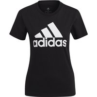 adidas Loungewear Essentials Logo T-Shirt Damen 095A - black/white S von adidas Sportswear