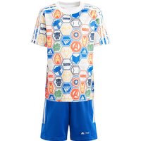 adidas Marvel Avengers Set T-Shirt + Shorts Kinder 9603 - multco/white 110 von adidas Sportswear