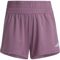 adidas Pacer Laufshorts Mädchen AFAQ - shafig/white/refsil 128 von adidas Sportswear