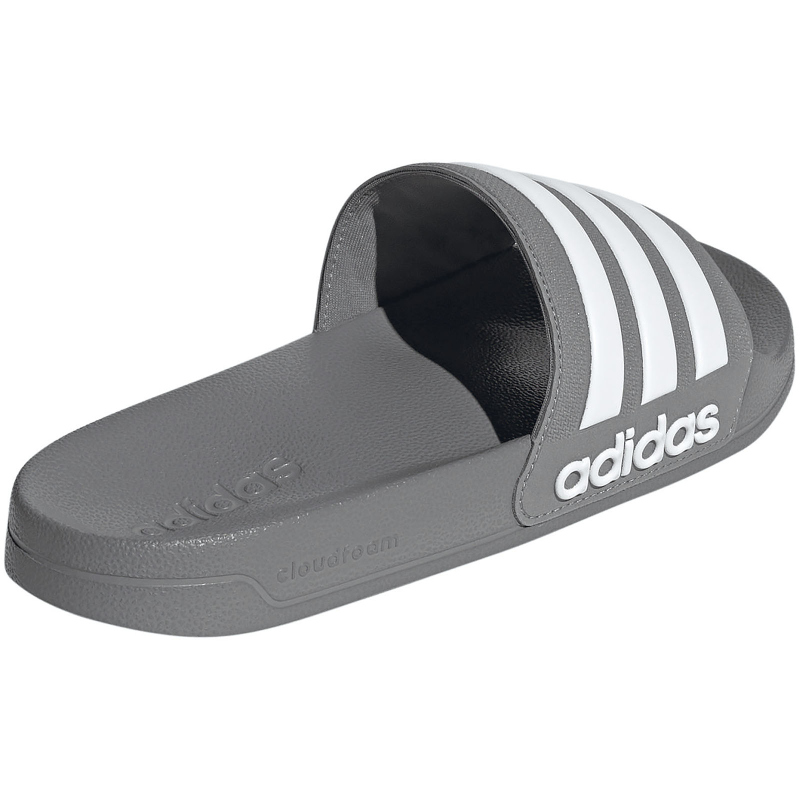 adidas Shower adilette Badelatschen Herren AA2T - grethr/ftwwht/grethr 37 von adidas Sportswear