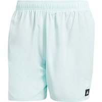 adidas Solid CLX Short-Length Badeshorts Herren IX7580 - halo mint/black XXL von adidas Sportswear