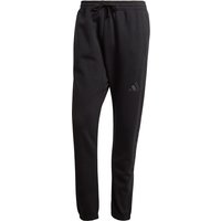 adidas Sportswear All SZN Fleece Graphic Jogginghose Herren 095A - black L von adidas Sportswear