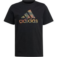 adidas Sportswear Camo Graphic T-Shirt Kinder IZ0421 - black 128 von adidas Sportswear