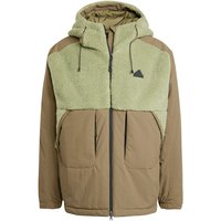 adidas Sportswear City Escape Insulation Winterjacke Herren IZ4661 - tent green/olive strata M von adidas Sportswear