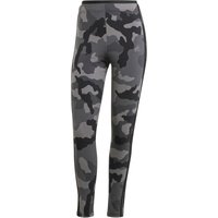 adidas Sportswear Essentials 3-Streifen Camo Print 7/8-Leggings Damen 095A - black XS von adidas Sportswear