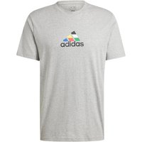 adidas Sportswear House of Tiro Nation T-Shirt Herren 83F7 - mgreyh XL von adidas Sportswear