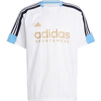 adidas Sportswear House of Tiro Nations Pack T-Shirt Herren 001A - white/ltblue/black S von adidas Sportswear