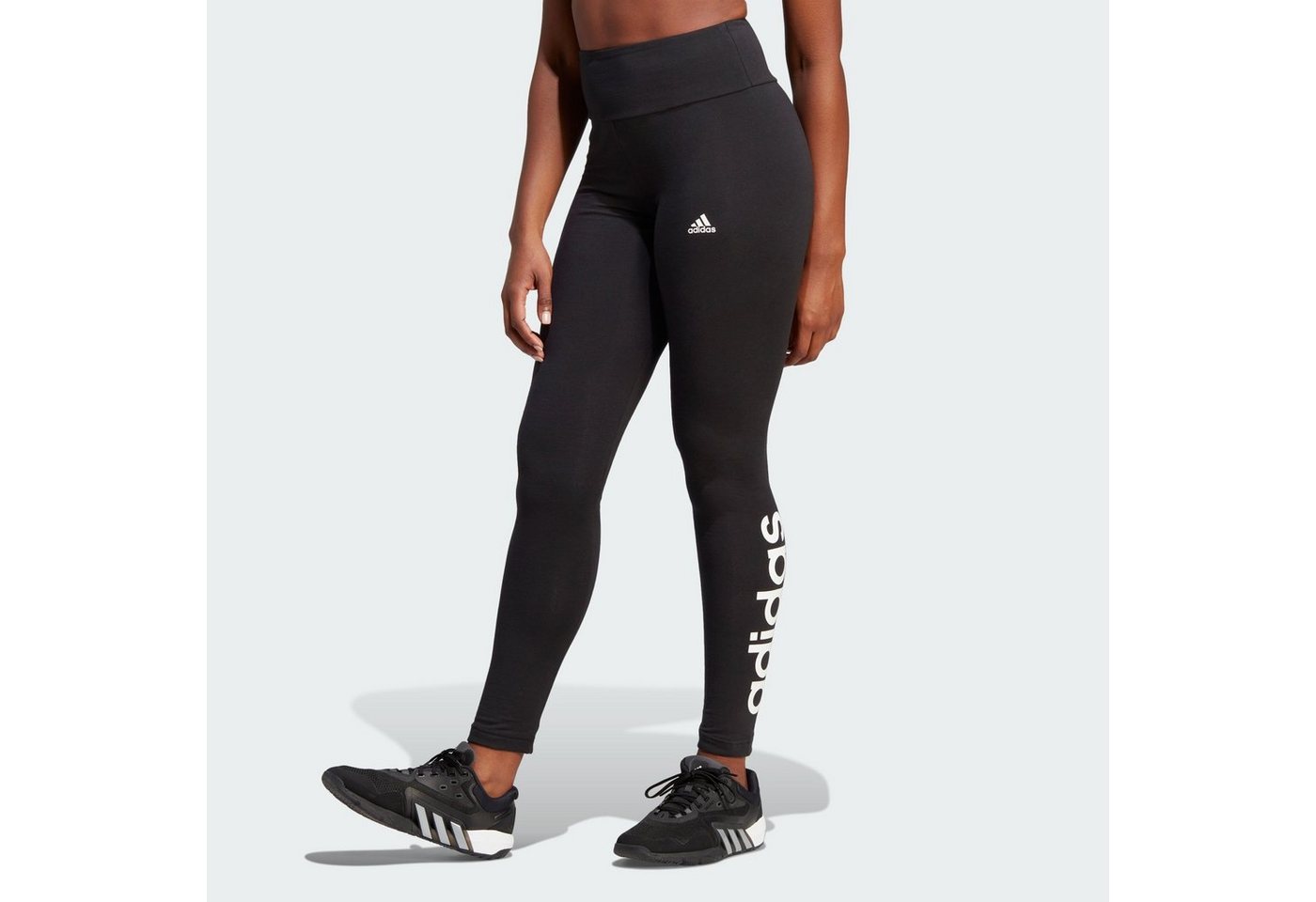 adidas Sportswear Leggings ESSENTIALS HIGH-WAISTED LOGO LEGGINGS adidas Sportswear Leggings ESSENTIALS HIGH-WAISTED LOGO LEGGINGS von adidas Sportswear