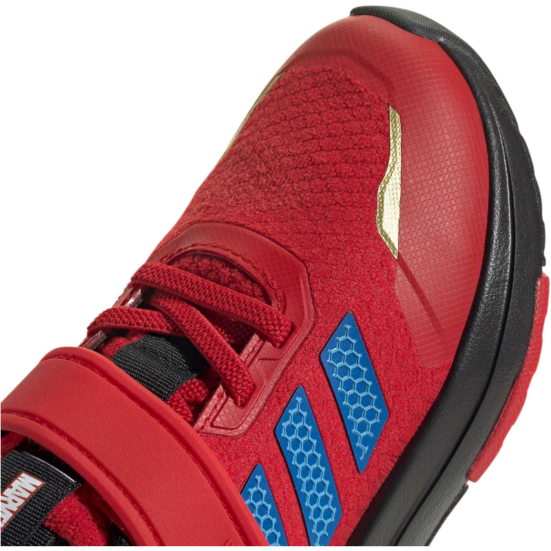 adidas Sportswear Marvel’s Iron Man Racer Sneaker Kinder IG3559 - better scarlet/bright royal/gold met. 39 1/3 von adidas Sportswear