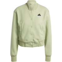 adidas Sportswear Signature Graphic Embroidery Bomberjacke Damen JE0347 - tent green M von adidas Sportswear