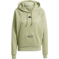 adidas Sportswear Signature Graphic Embroidery French Terry Loose Hoodie Damen A98F - tengrn XS von adidas Sportswear