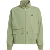 adidas Sportswear Street Jam Woven Cargo Trainingsjacke Kinder IV7043 - tent green/black 164 von adidas Sportswear