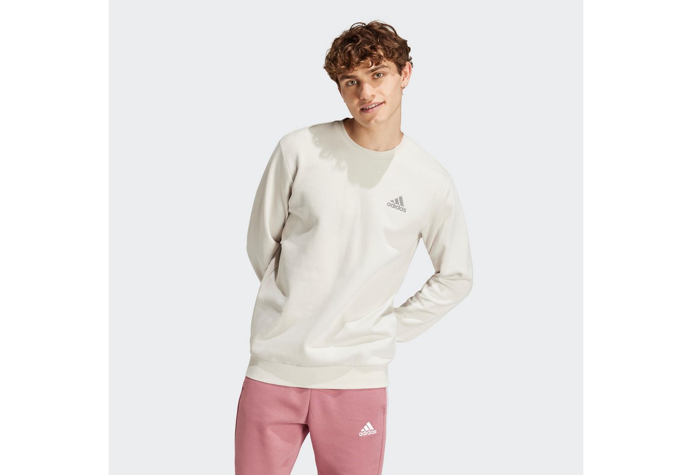 adidas Sportswear Sweatshirt ESSENTIALS FLEECE weiches Material von adidas Sportswear