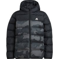 adidas Sportswear Synthetic Down Allover Print Daunenjacke Kinder IV9510 - black/grey six 164 von adidas Sportswear