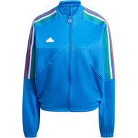 adidas Sportswear Tiro Cut 3-Streifen Trainingsjacke Damen 040A - blue/green M von adidas Sportswear