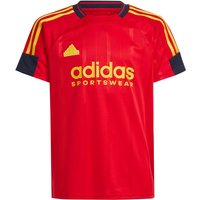 adidas Sportswear Tiro Nations Pack T-Shirt Kinder IW0887 - better scarlet/legend ink/bold gold 164 von adidas Sportswear