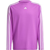 adidas Sportswear Train Essentials Logo Regular Fit langarm Sweatshirt Kinder AFAM - purbur/white 140 von adidas Sportswear