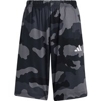 adidas Sportswear Train Essentials Seasonal Print Trainingsshorts Kinder IV9589 - black 164 von adidas Sportswear