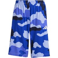 adidas Sportswear Train Essentials Seasonal Print Trainingsshorts Kinder IZ4990 - blue spark 176 von adidas Sportswear