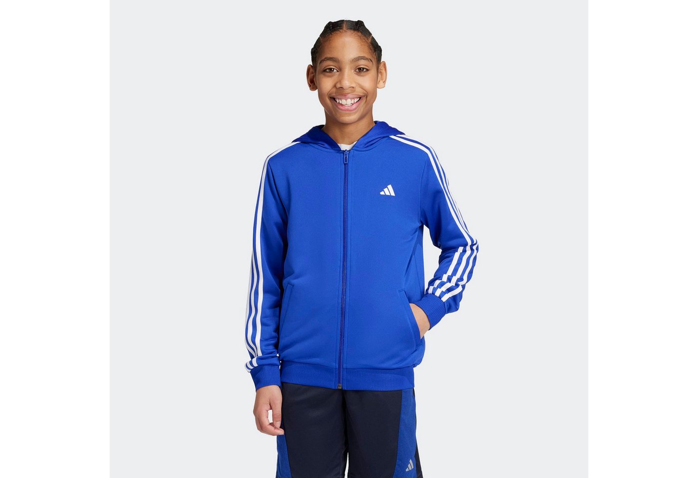 adidas Sportswear Trainingsjacke TRAIN ESSENTIALS AEROREADY 3STREIFEN REGULARFIT KAPUZENJACKE adidas Sportswear Trainingsjacke TRAIN ESSENTIALS AEROREADY 3STREIFEN REGULARFIT KAPUZENJACKE von adidas Sportswear
