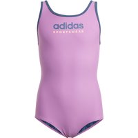 adidas Sportswear U-Back Badeanzug Mädchen IT2717 - preloved purple/preloved ink 140 von adidas Sportswear