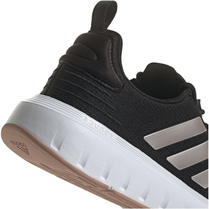 adidas Swift Laufschuhe Damen IG0560 - core black/champagne met./cloud white 40 2/3 von adidas Sportswear