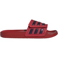 adidas TND adilette Badelatschen mit Klettverschluss und Cloudfoam Sohle GX9707 - team power red/team navy blue/team power red 39 von adidas Sportswear