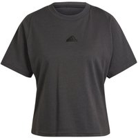 adidas Z.N.E. Freizeitshirt Damen IS3930 - black XXL von adidas Sportswear