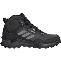 adidas TERREX AX4 GORE-TEX Mid-Top Wanderschuhe Damen A0QM - cblack/grethr/minton 42 von adidas Terrex