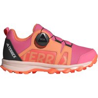 adidas TERREX Agravic Boa Trailrunning-Laufschuhe Kinder AEXV - pnkfus/putmau/cblack 30 von adidas Terrex