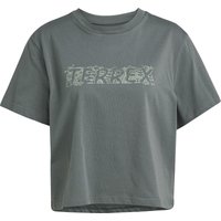 adidas TERREX Graphic T-Shirt Damen JI9156 - legend ivy S von adidas Terrex