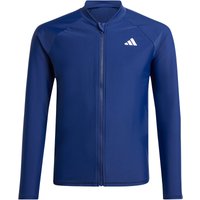 adidas TERREX Rashguard Langarmshirt Kinder JI7350 - dark blue/semi lucid blue 158 von adidas Terrex