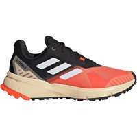 adidas TERREX Soulstride Trailrunning-Schuhe Herren HR1179 - impact orange/cloud white/core black 42 2/3 von adidas Terrex