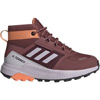 adidas TERREX Trailmaker Mid RAIN.RDY Wanderschuhe ID0925 - quiet crimson/silver dawn/amber tint 34 von adidas Terrex