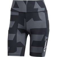 adidas Terrex Damen 8" Multi AOP Tights adidas Terrex Damen 8" Multi AOP Tights von adidas Terrex