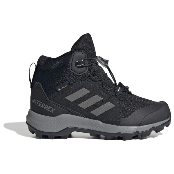 adidas Terrex - Kid's Terrex Mid GTX - Wanderschuhe Gr 12,5K schwarz/grau von adidas Terrex