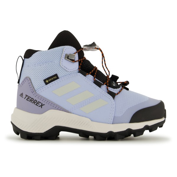 adidas Terrex - Kid's Terrex Mid GTX - Wanderschuhe Gr 1;1,5;10,5K;10K;11,5K;11K;12,5K;12K;13K;2;2,5;3;3,5;4,5;5;5,5;6;6,5 beige/rosa;blau;grau;schwarz von adidas Terrex