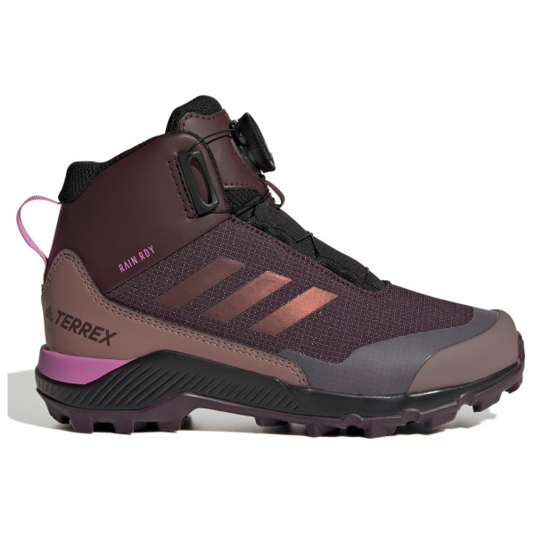 adidas Terrex - Kid's Terrex Winter Mid Boa Rain Ready - Winterschuhe Gr 1,5;12,5K;3 grau von adidas Terrex