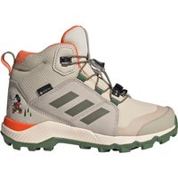 adidas TERREX Disney GORE-TEX Mid-Top Wanderschuhe Kinder ID3452 - wonder beige/olive strata/impact orange 34 von adidas Terrex