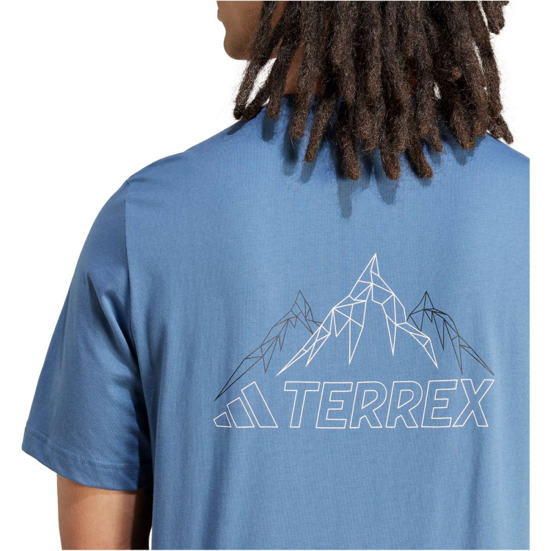 adidas TERREX Graphic Outdoorshirt Herren AELD - wonste M von adidas Terrex