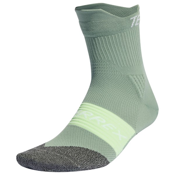 adidas Terrex - Terrex Trailrunning Agravic Socks - Laufsocken Gr L;M;S;XL grün;schwarz von adidas Terrex