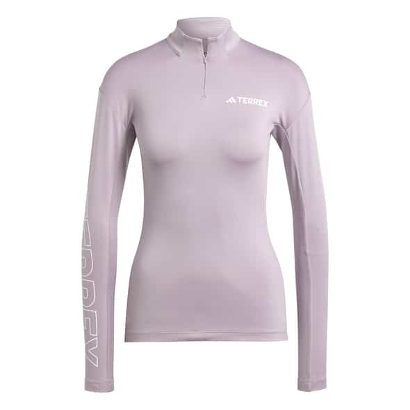 adidas Terrex W Xperior Longsleeve Damen (Flieder XL) Laufshirts von adidas Terrex