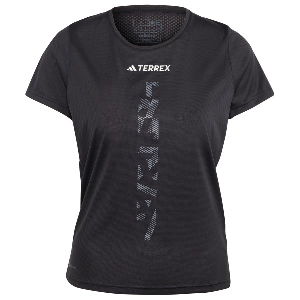 adidas Terrex - Women's Terrex Agravic Shirt - Laufshirt Gr XS grau/schwarz von adidas Terrex