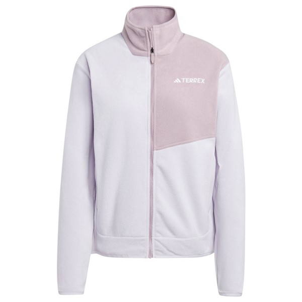 adidas Terrex - Women's Terrex Multi Full Zip Fleece Jacket - Fleecejacke Gr S weiß von adidas Terrex