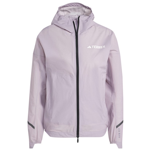 adidas Terrex - Women's Terrex Xperior Light Rain Jacket - Regenjacke Gr M lila von adidas Terrex