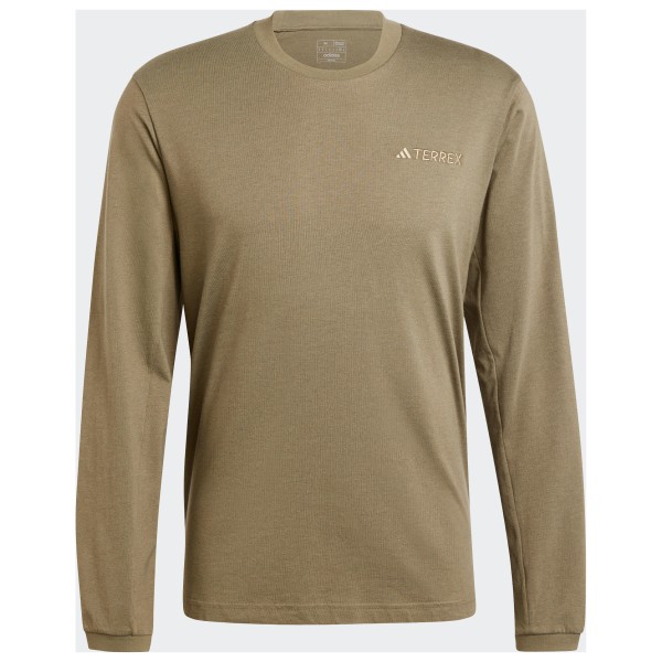 adidas Terrex - Xploric Logo L/S - Longsleeve Gr XS beige adidas Terrex - Xploric Logo L/S - Longsleeve Gr XS beige von adidas Terrex