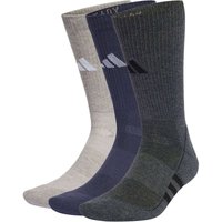 3er Pack adidas Performance Cushioned Crew Socken Herren 83F7 - mgreyh/dkgreyhtr/shan 37-39 von adidas performance