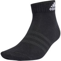 3er Pack adidas Thin and Light Knöchelsocken Herren 83F7 - mgreyh/white/black 34-36 von adidas performance