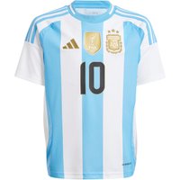 adidas AFA Argentinien Messi Heimtrikot 2024 Kinder IX7794 - white/blue burst 164 von adidas performance