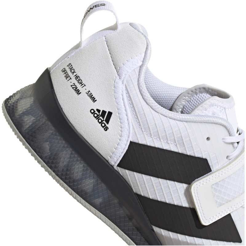 adidas Adipower 3 Gewichtheberschuhe GY8926 - cloud white/core black/grey two 38 von adidas performance